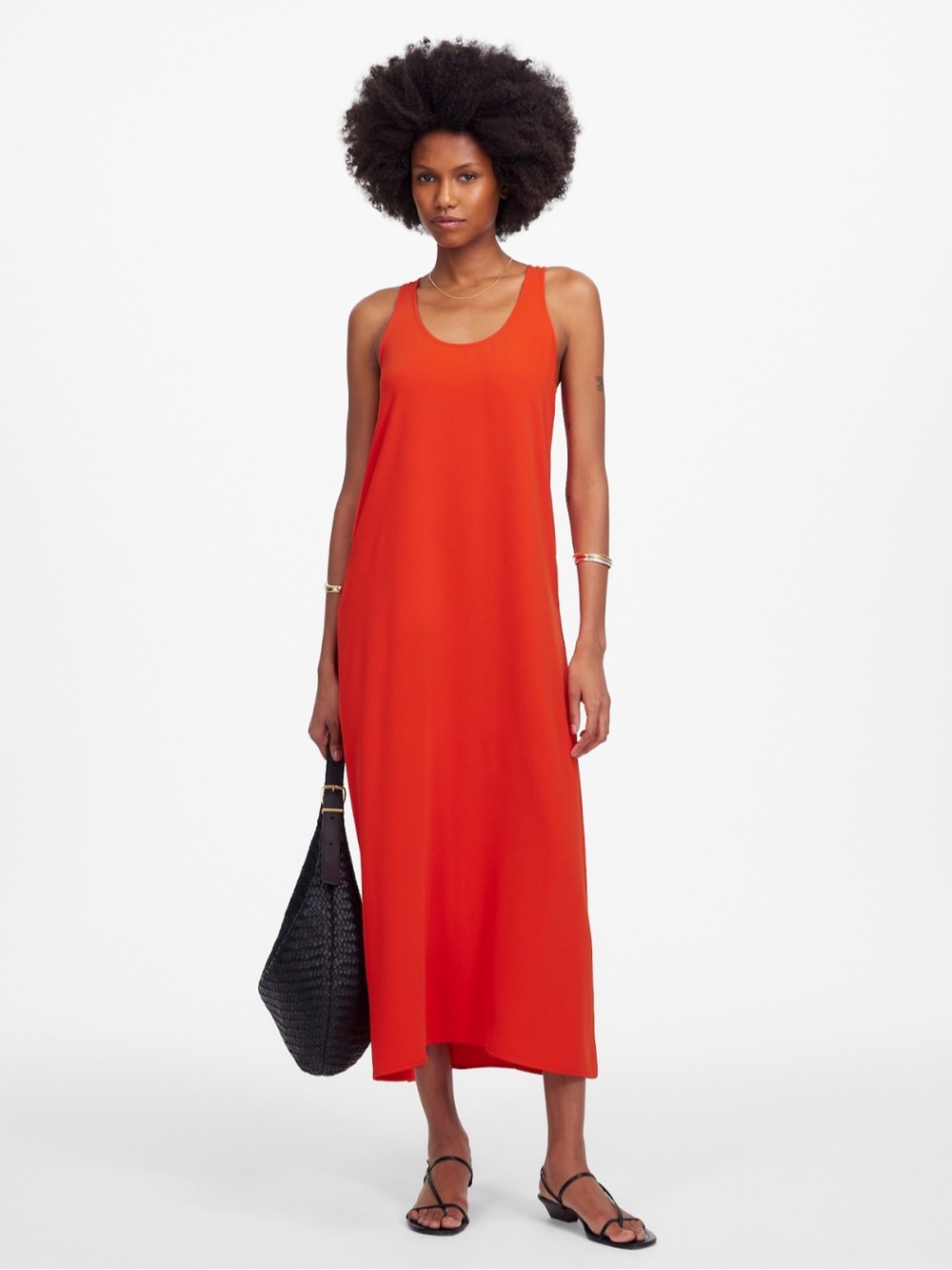 Madewell Dress M Summer Red